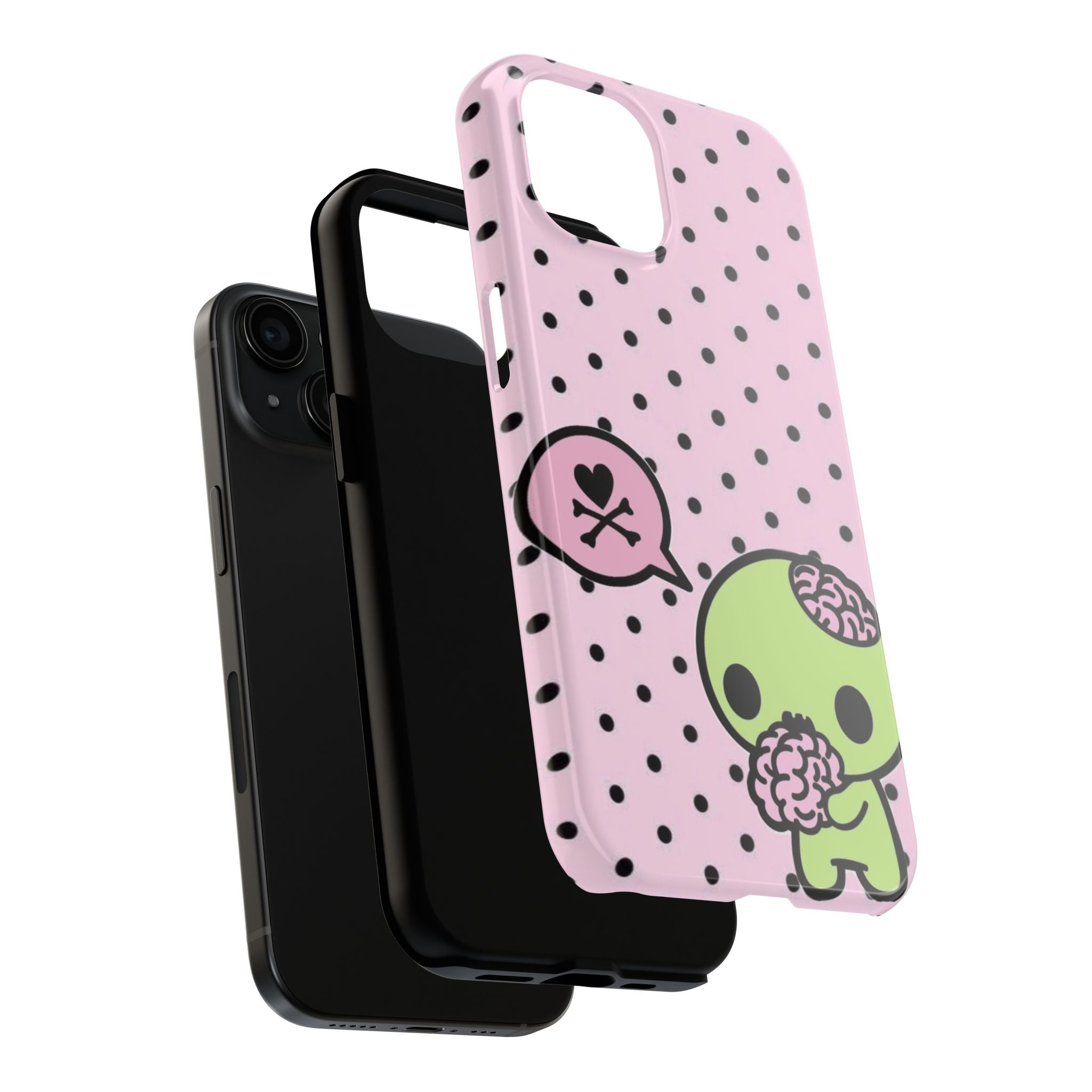 Cute Zombie With Polka Dots