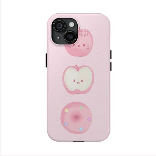 Pink Kawaii Fruit