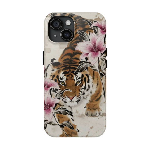 Tiger With Lily
