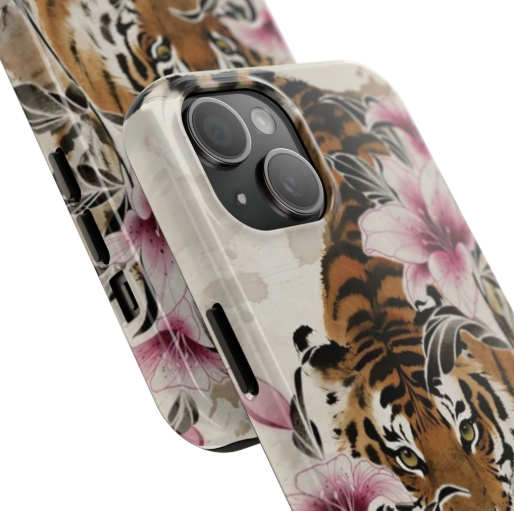 Tiger With Lily