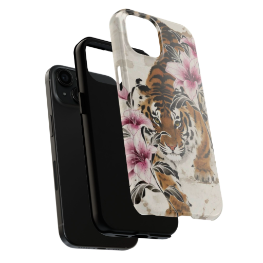 Tiger With Lily